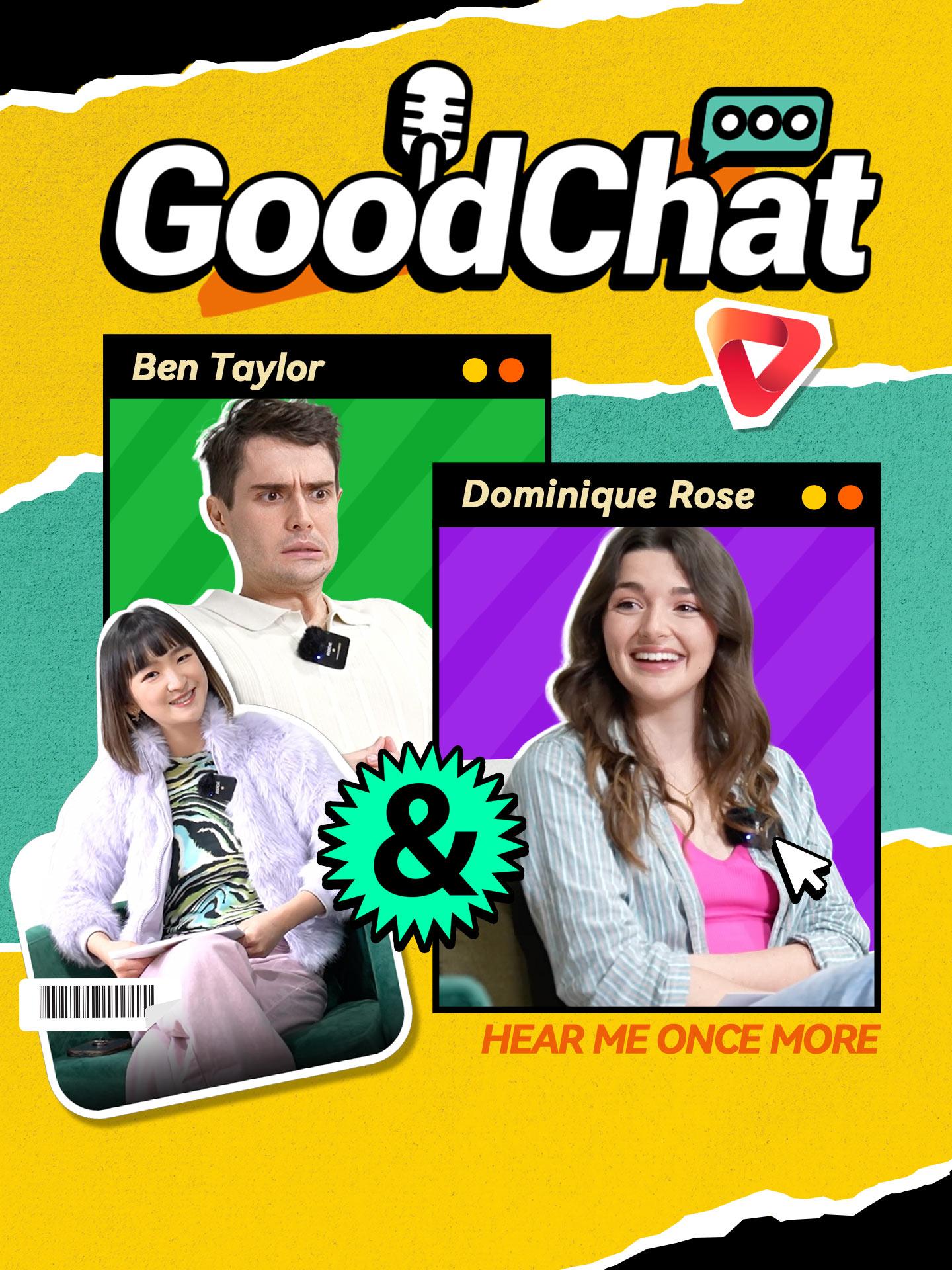 GoodChat With Ben Taylor & Dominique Rose poster