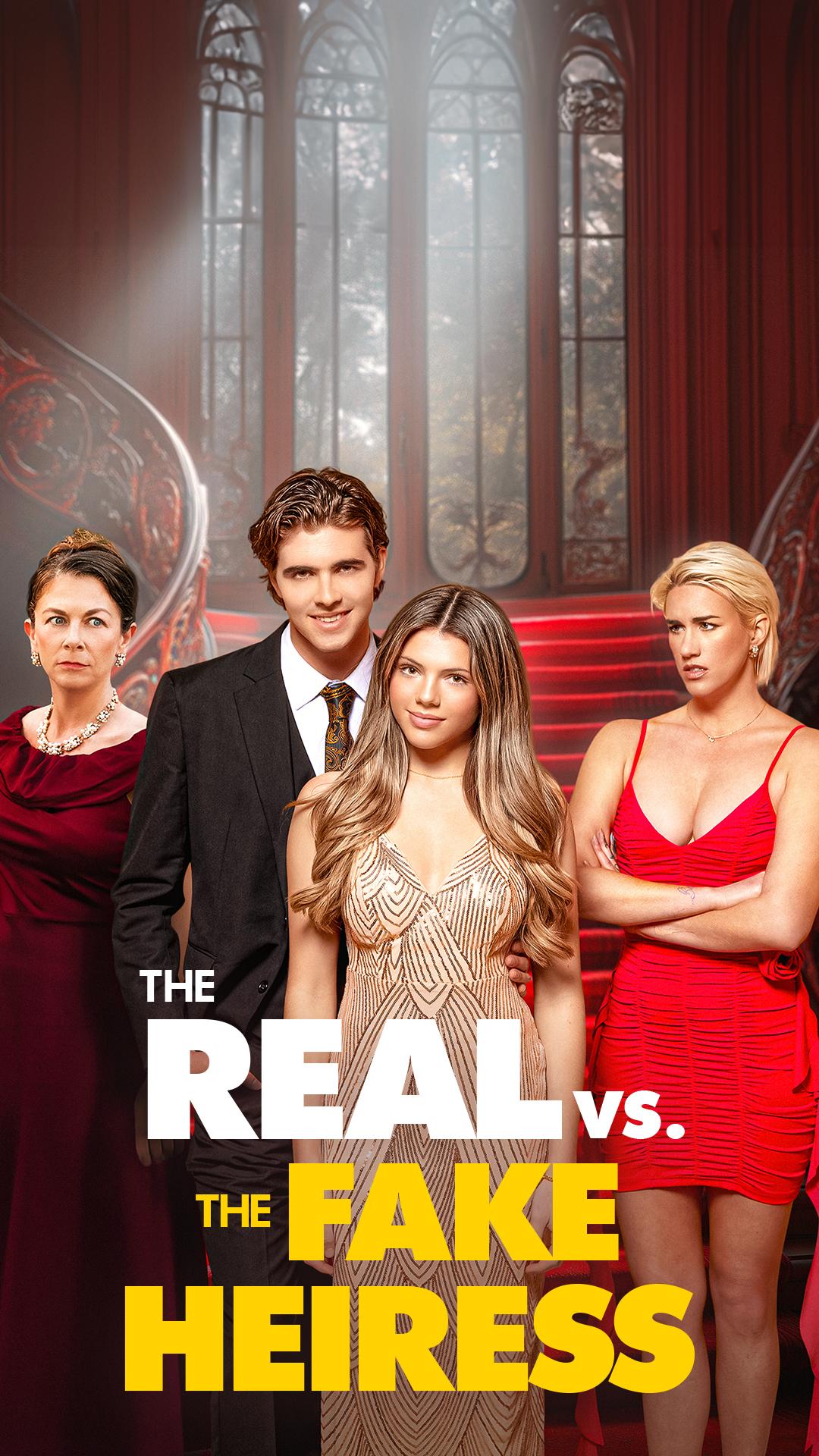 The Real vs. the Fake Heiress poster