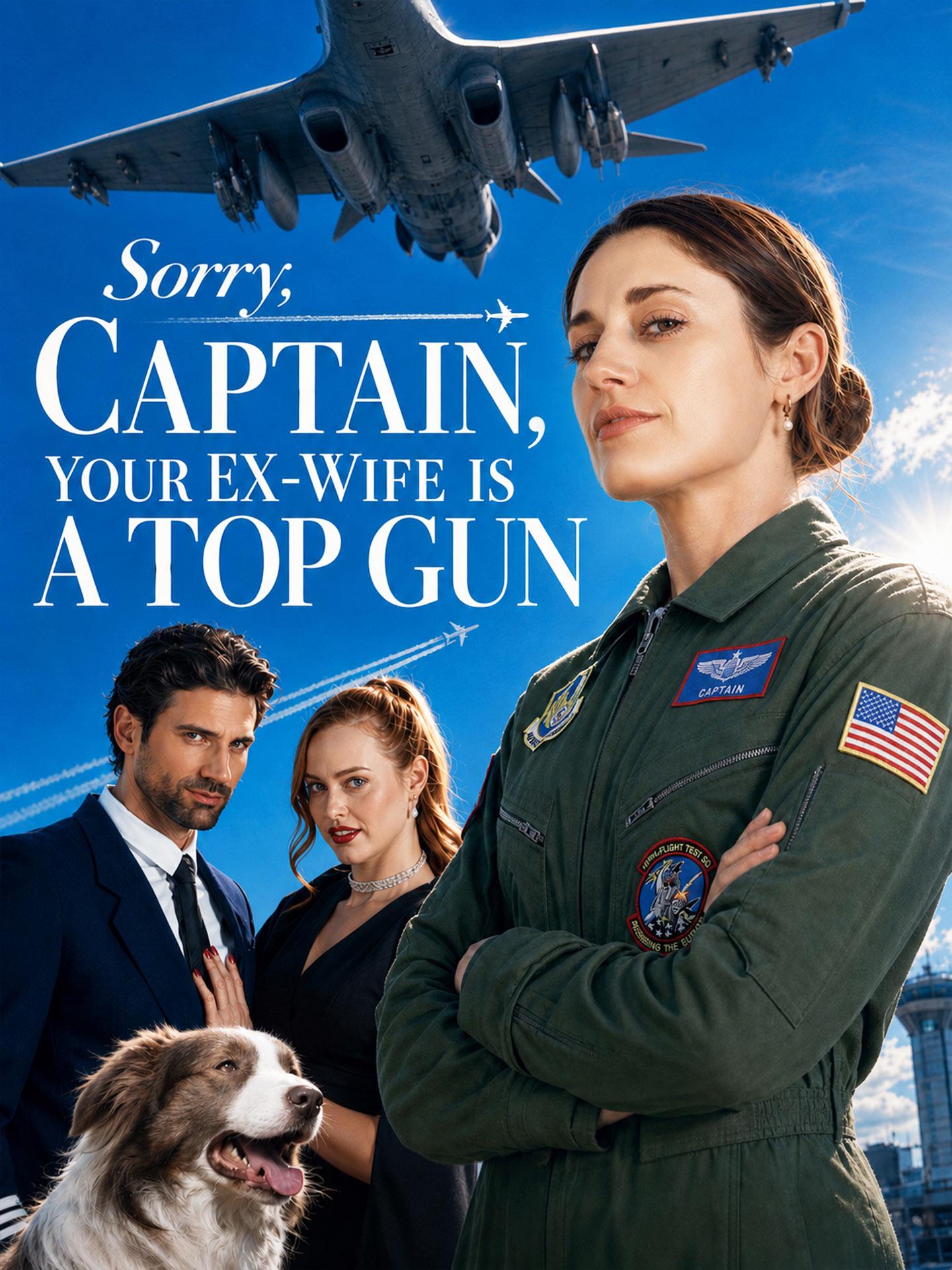 Sorry Captain Your Ex-Wife is a Top Gun poster