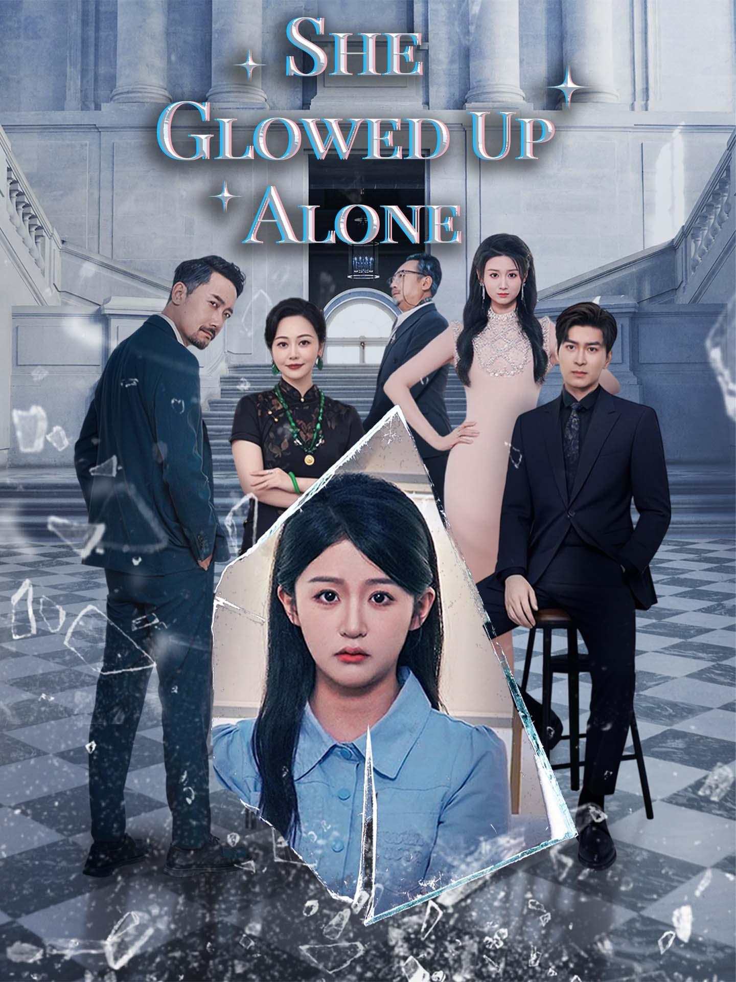 She Glowed up Alone poster